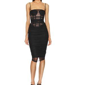 Michael Costello x REVOLVE Alla Midi Dress, Size S